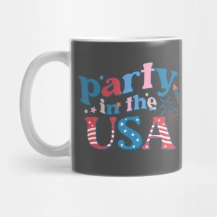 Party in the USA 4th of July Design Mug